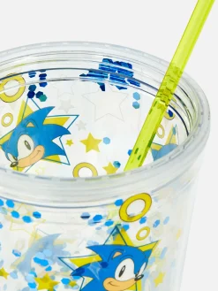 Tasse Isotherme à Paillettes Sonic Le Hérisson