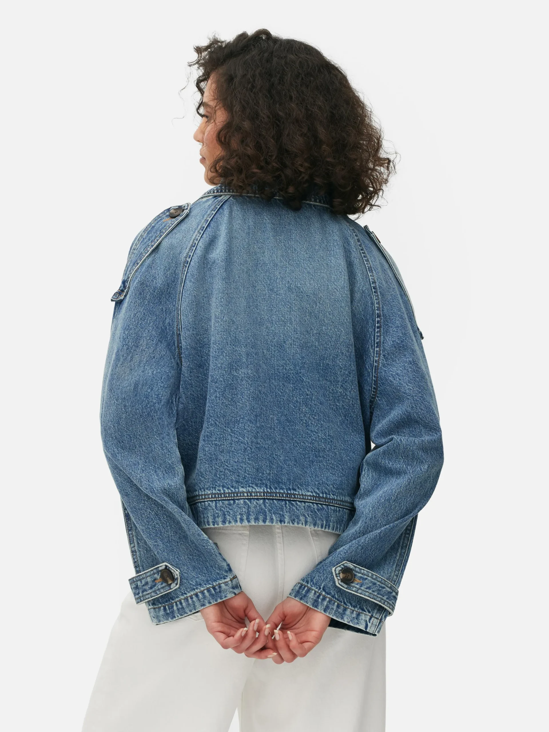 Trench Court En Denim
