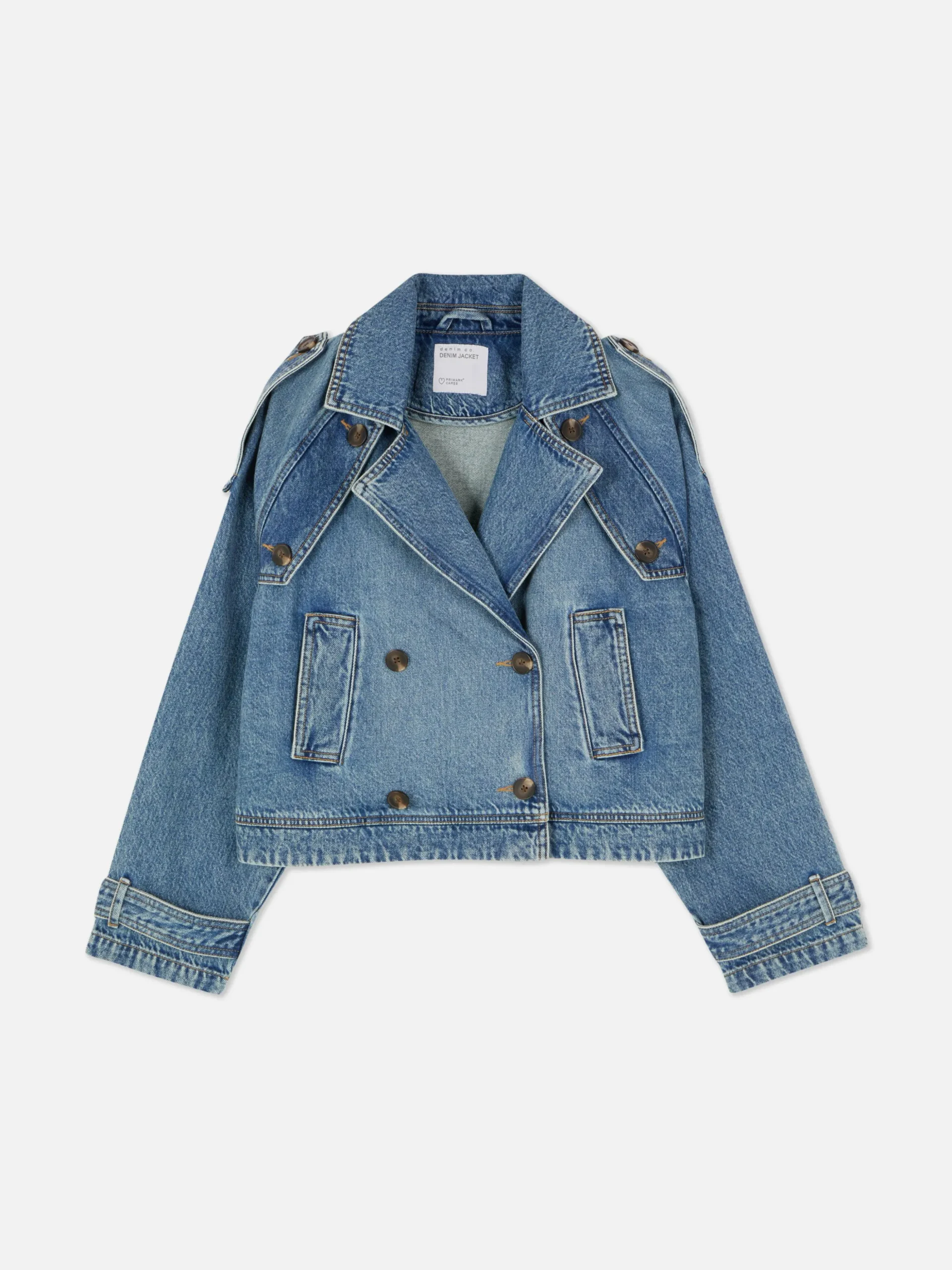 Trench Court En Denim