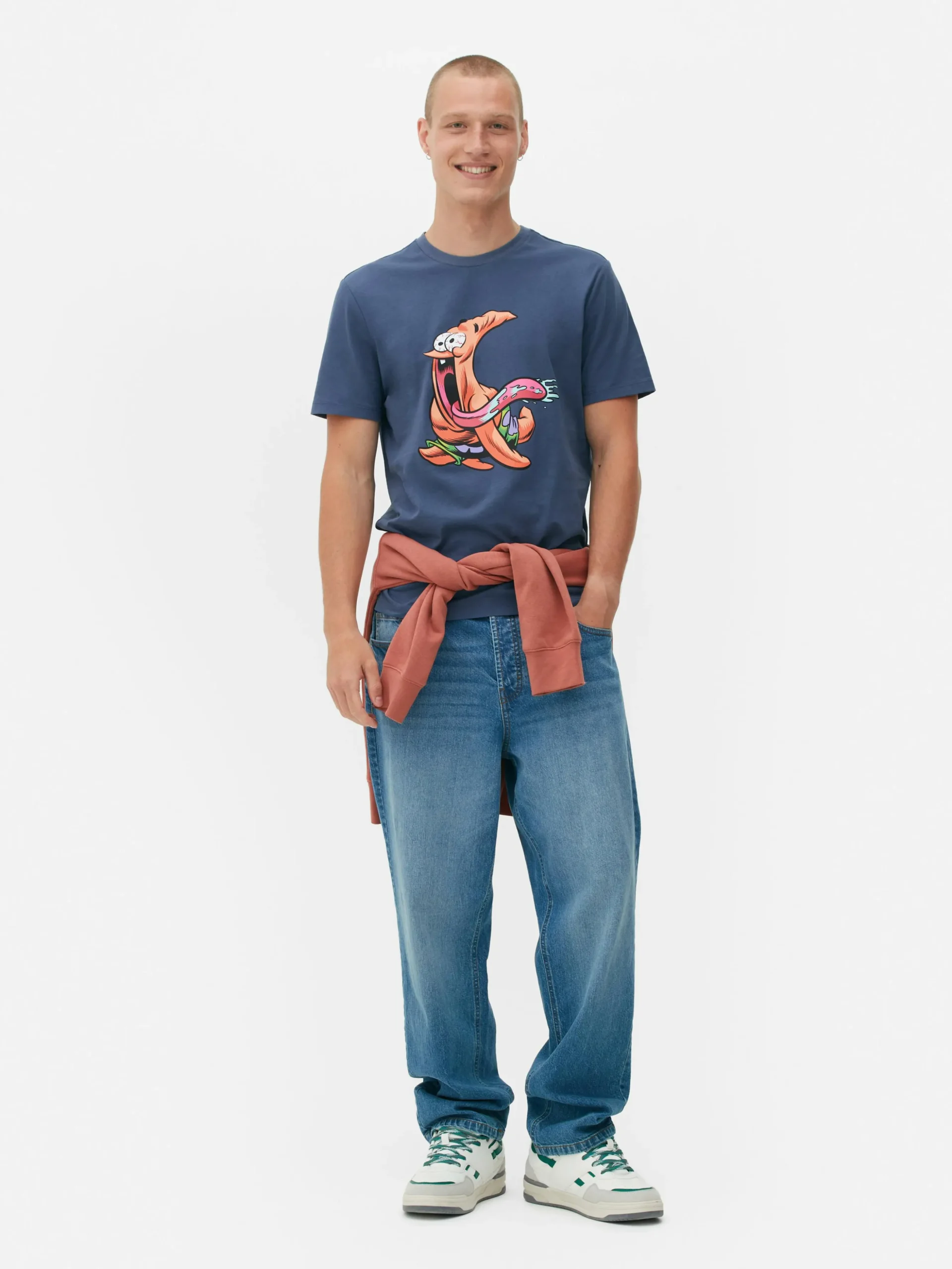 T-shirt à Imprimé Bob L'éponge Patrick