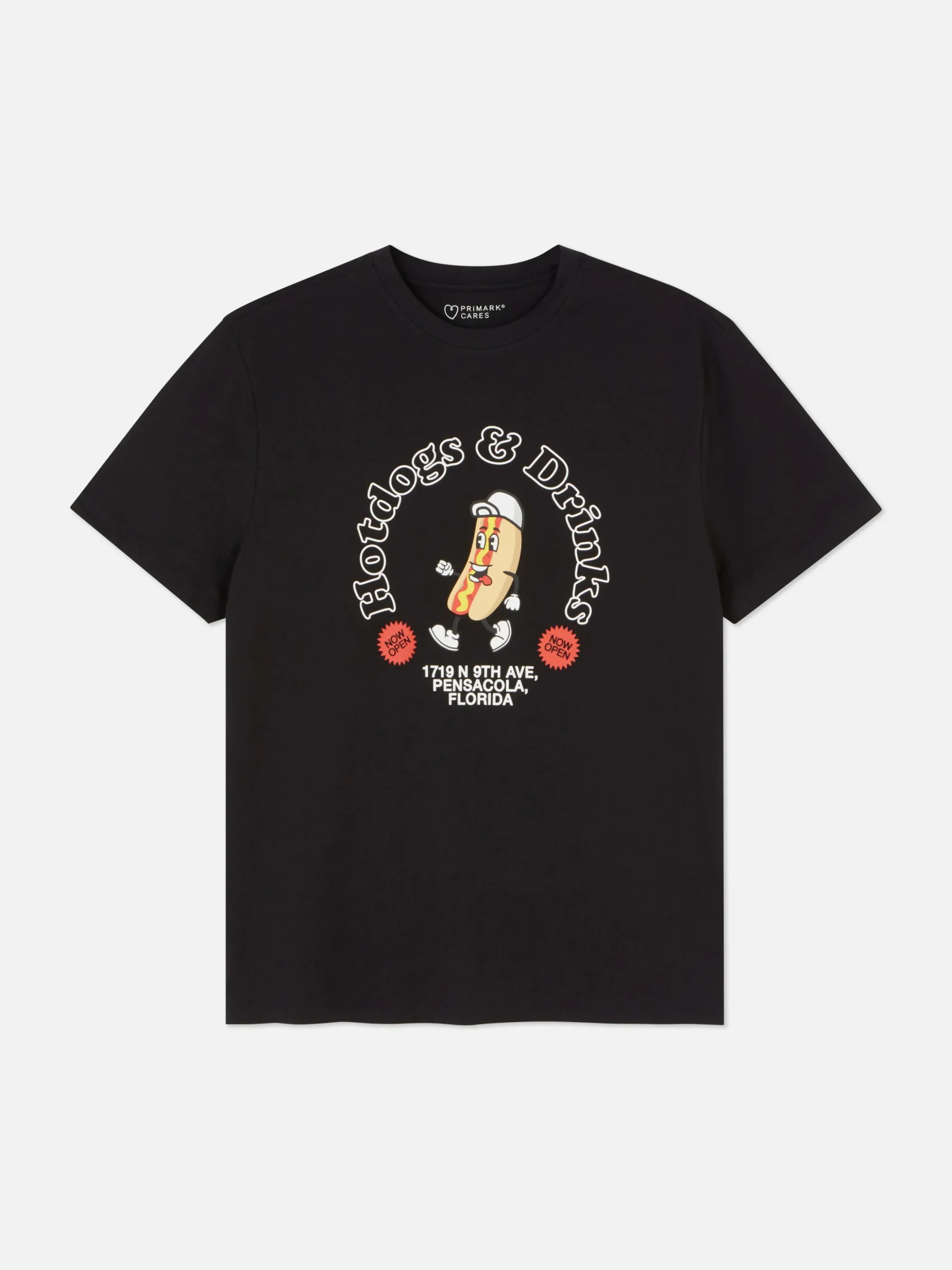 T-shirt à Imprimé Hot-dog