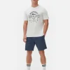 T-shirt à Imprimé Les Alpes