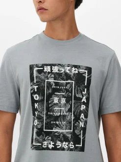 T-shirt à Imprimé Tokyo