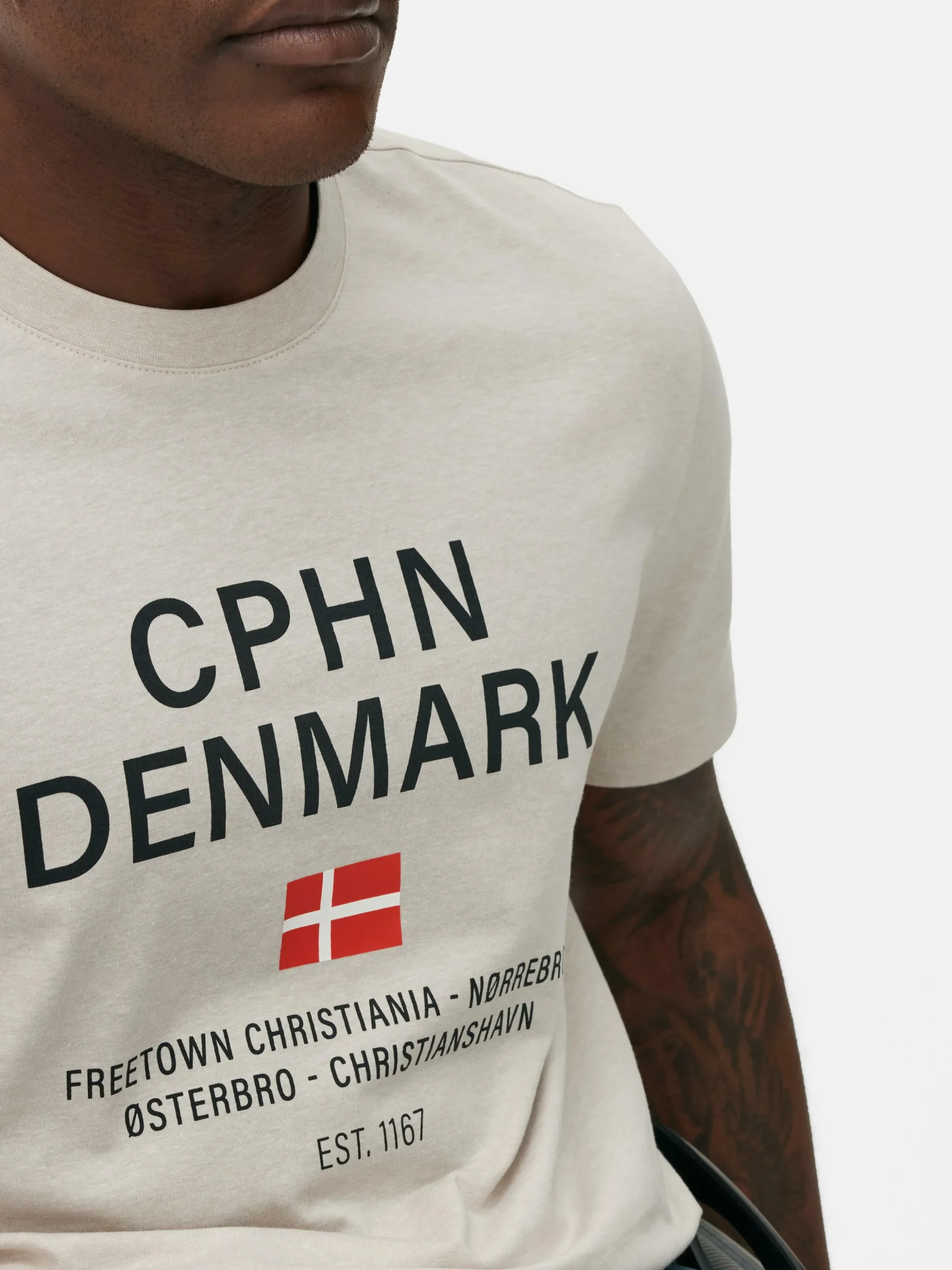 T-shirt à Manches Courtes Copenhague