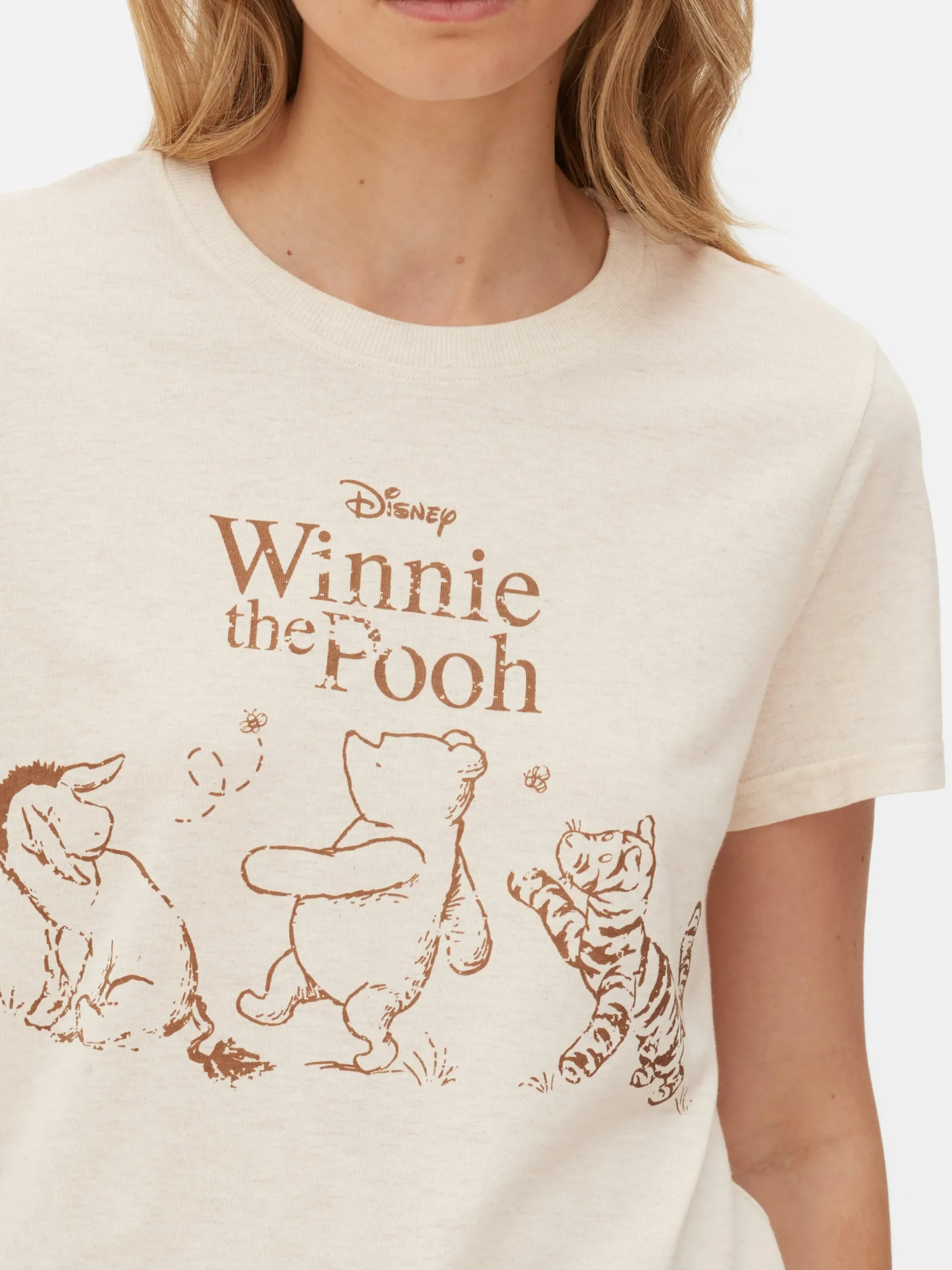 T-shirt à Manches Courtes Disney Winnie L'ourson