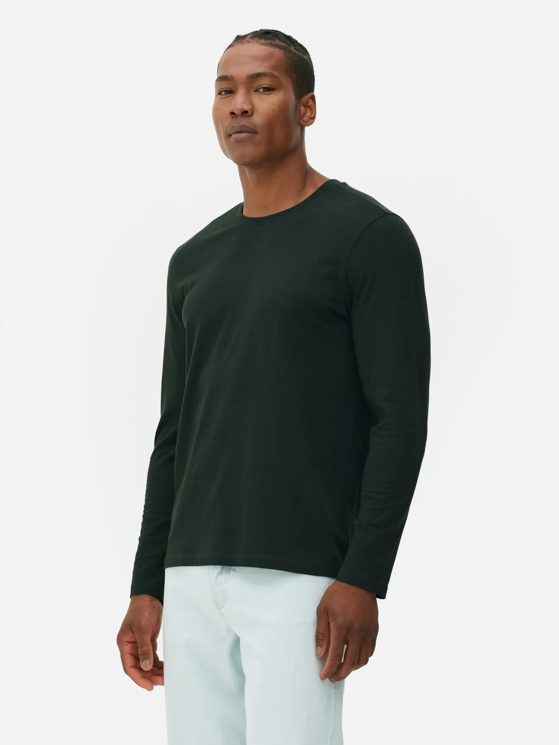 T-shirt à Manches Longues En Coton