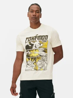 T-shirt à Motifs Style Bande Dessinée Pokémon