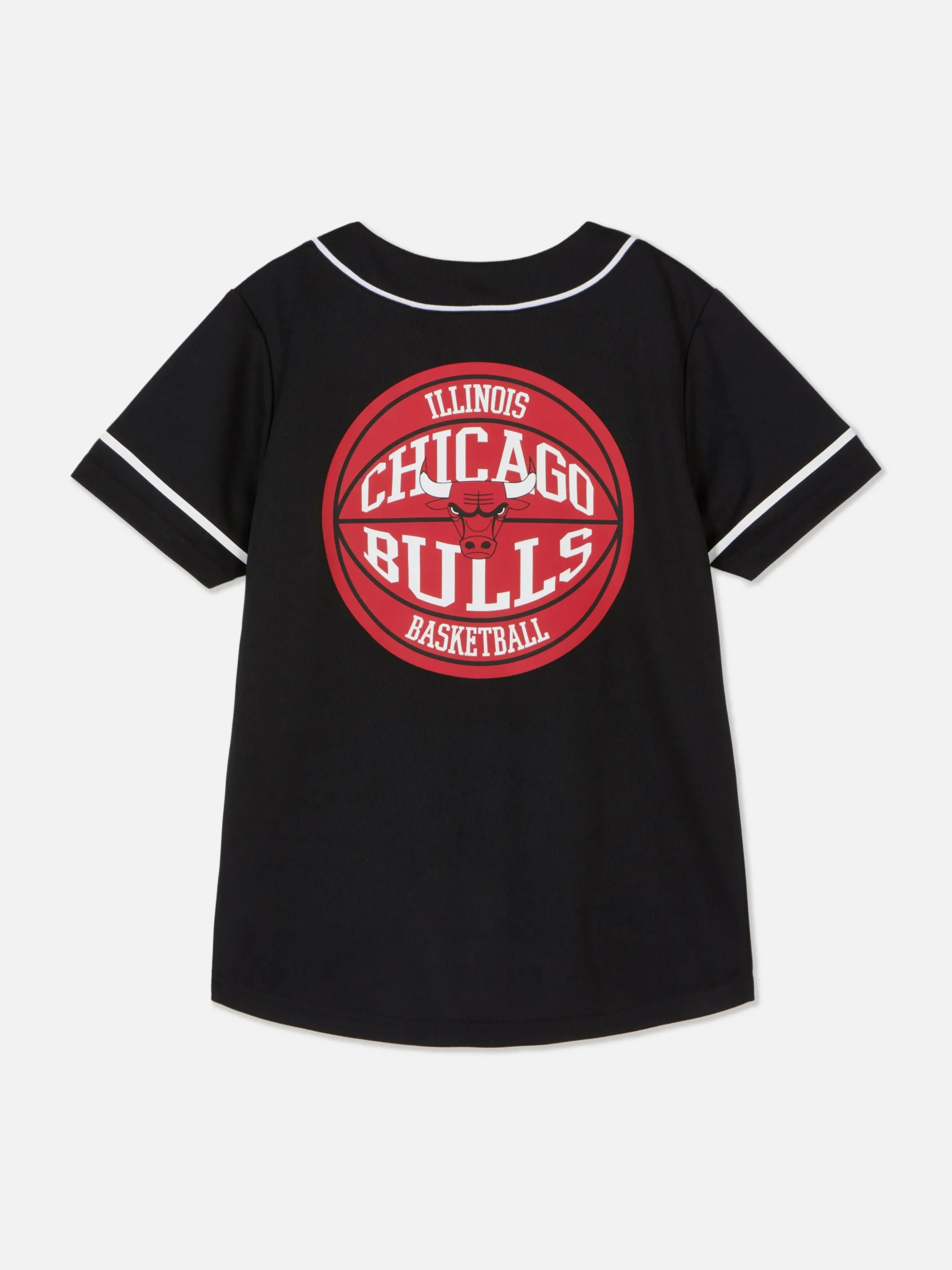 T-shirt Boutonné NBA Chicago Bulls
