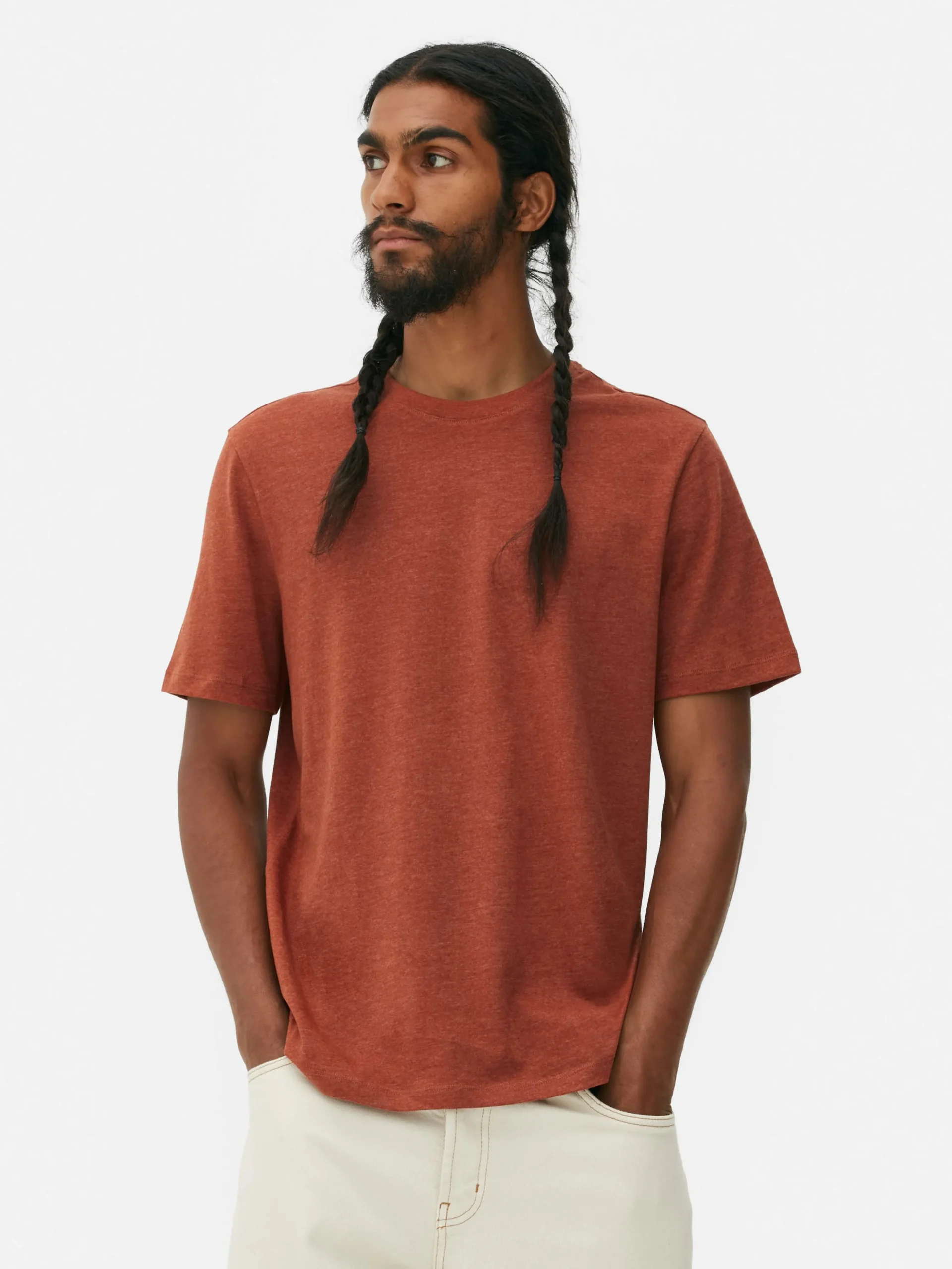 T-shirt Chiné Coupe Regular