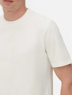 T-shirt Coupe Slim à Manches Courtes