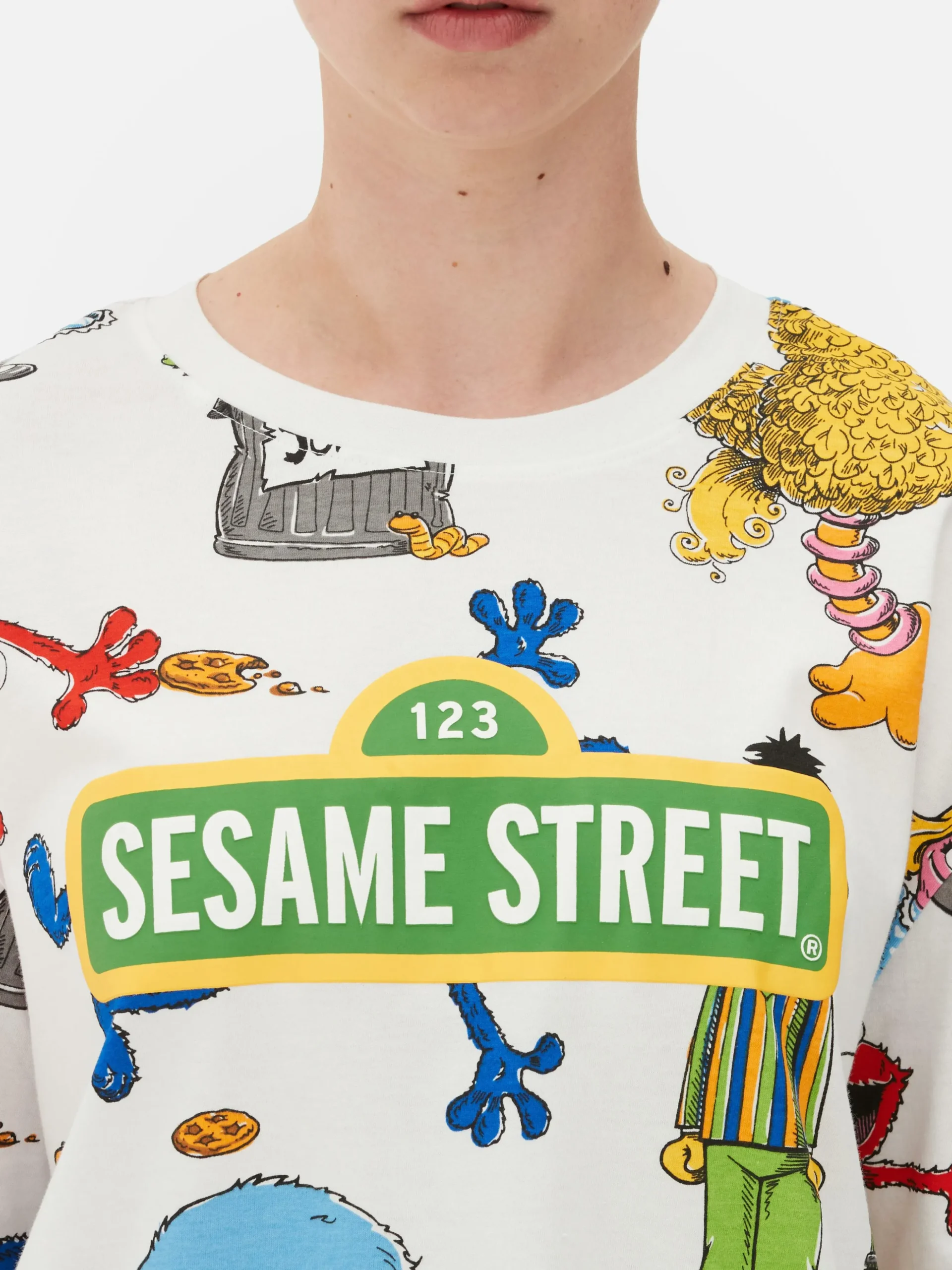 T-shirt De Nuit Graphique 1, Rue Sésame