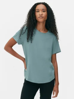 T-shirt De Sport à Col Ras-du-cou