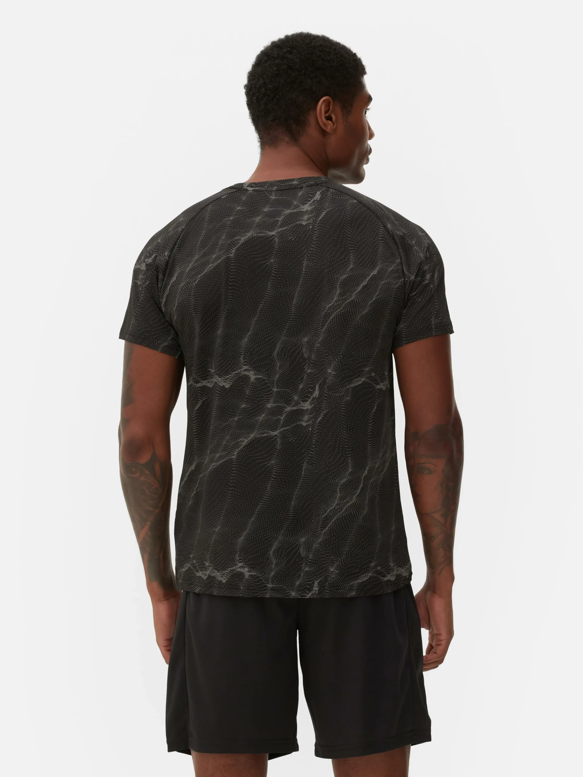 T-shirt De Sport à Motif
