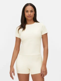 T-shirt De Sport En Tissu Ultra-doux