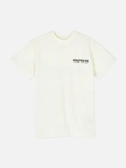 T-shirt De Sport Graphique à Manches Courtes