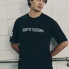 T-shirt Délavé à L'acide Disney Mickey Mouse X Keith Haring