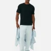 T-shirt En Maille Ottoman Côtelée