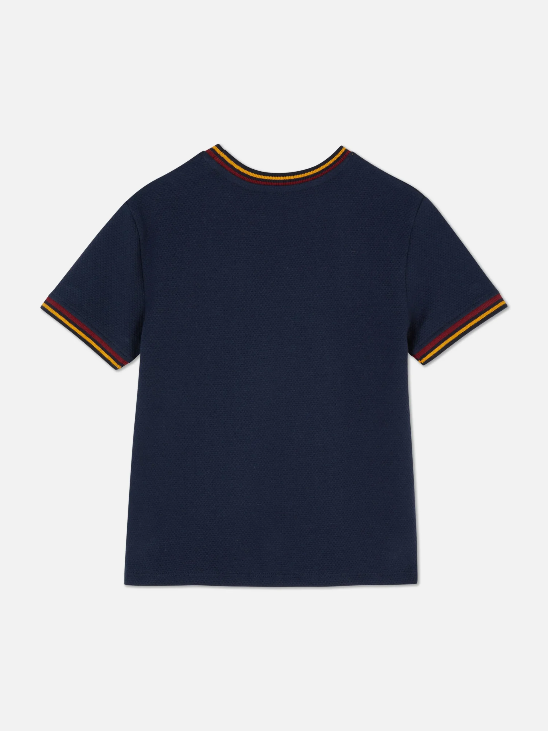 T-shirt Style Universitaire à Manches Courtes