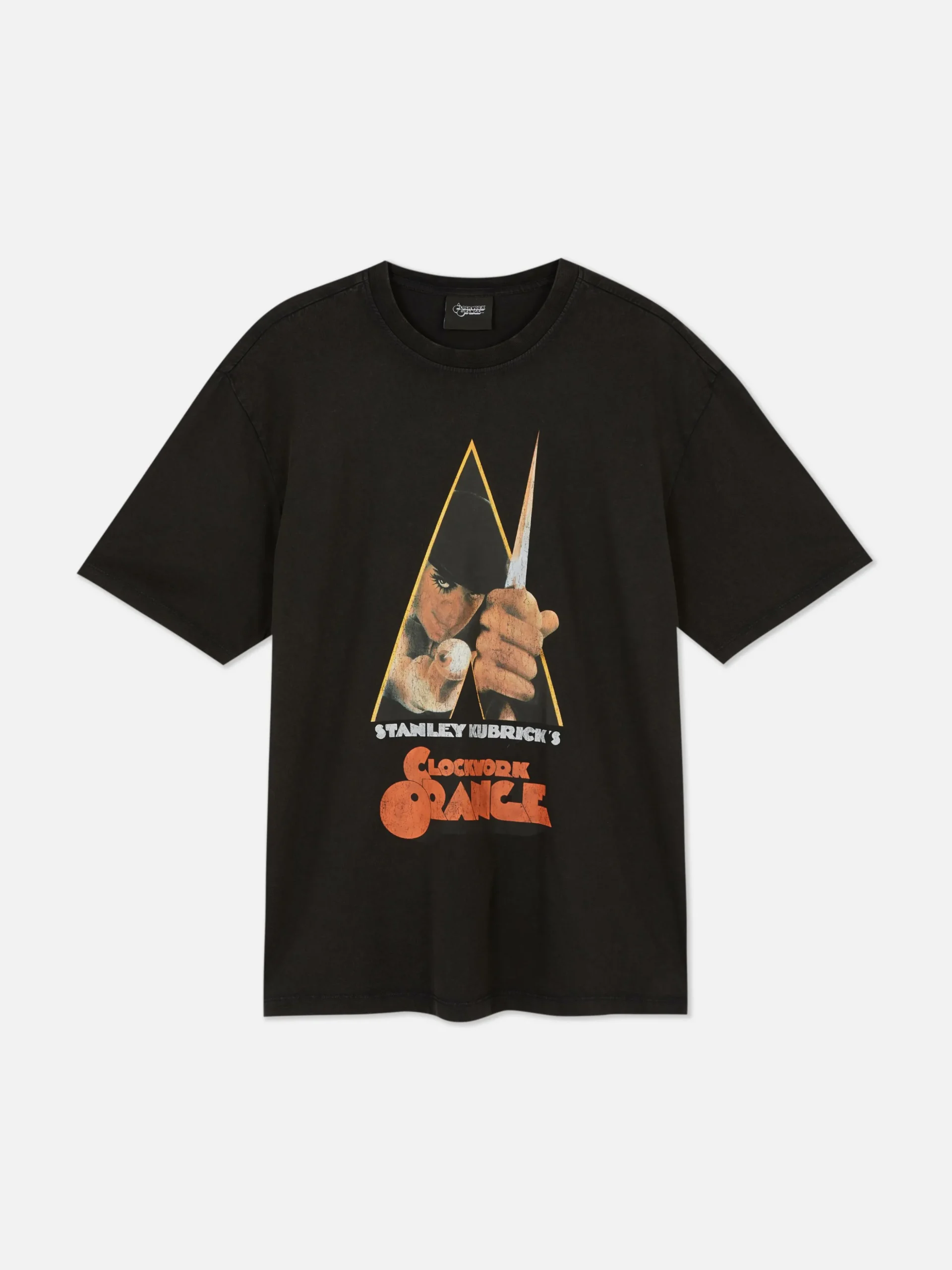Un T-shirt Graphique Orange Mécanique