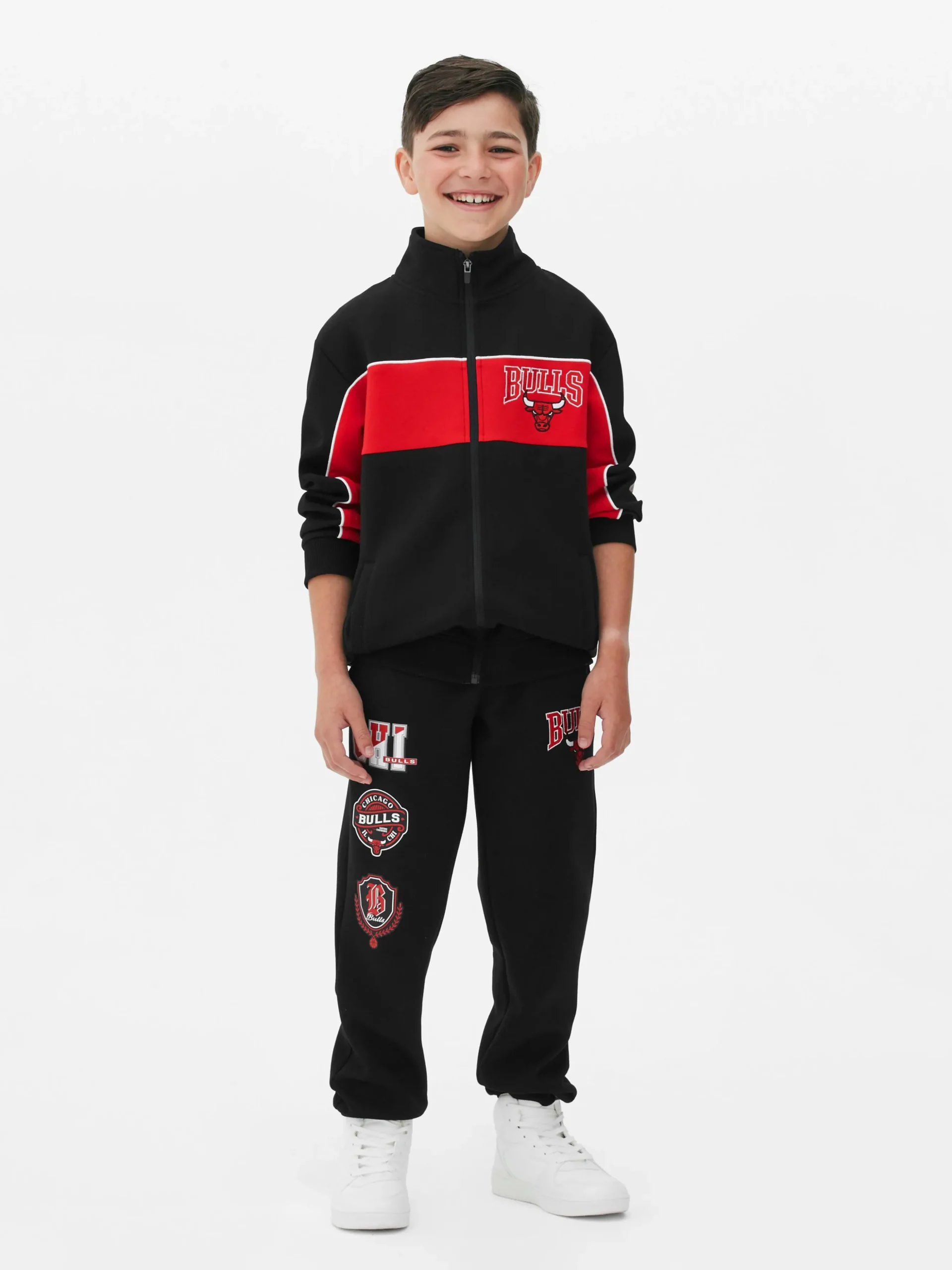 Veste à Col Cheminée NBA Chicago Bulls
