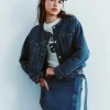 Veste En Jean Sans Col