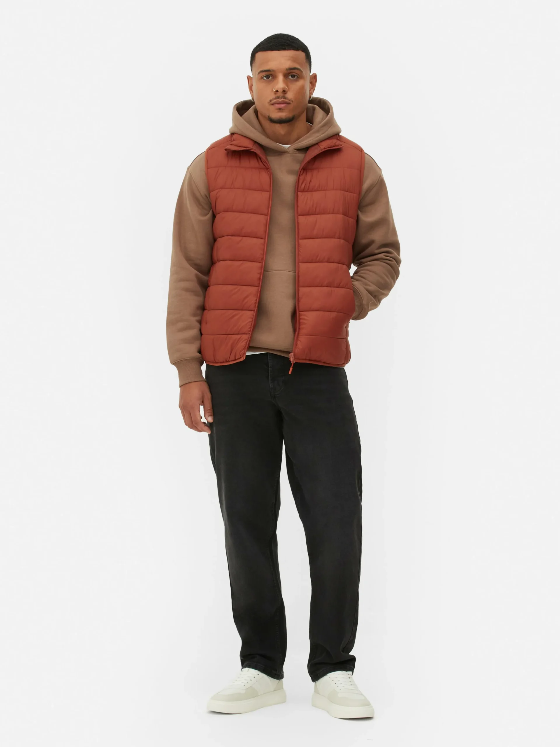 Veste Rembourrée Et Zippée Sans Manches