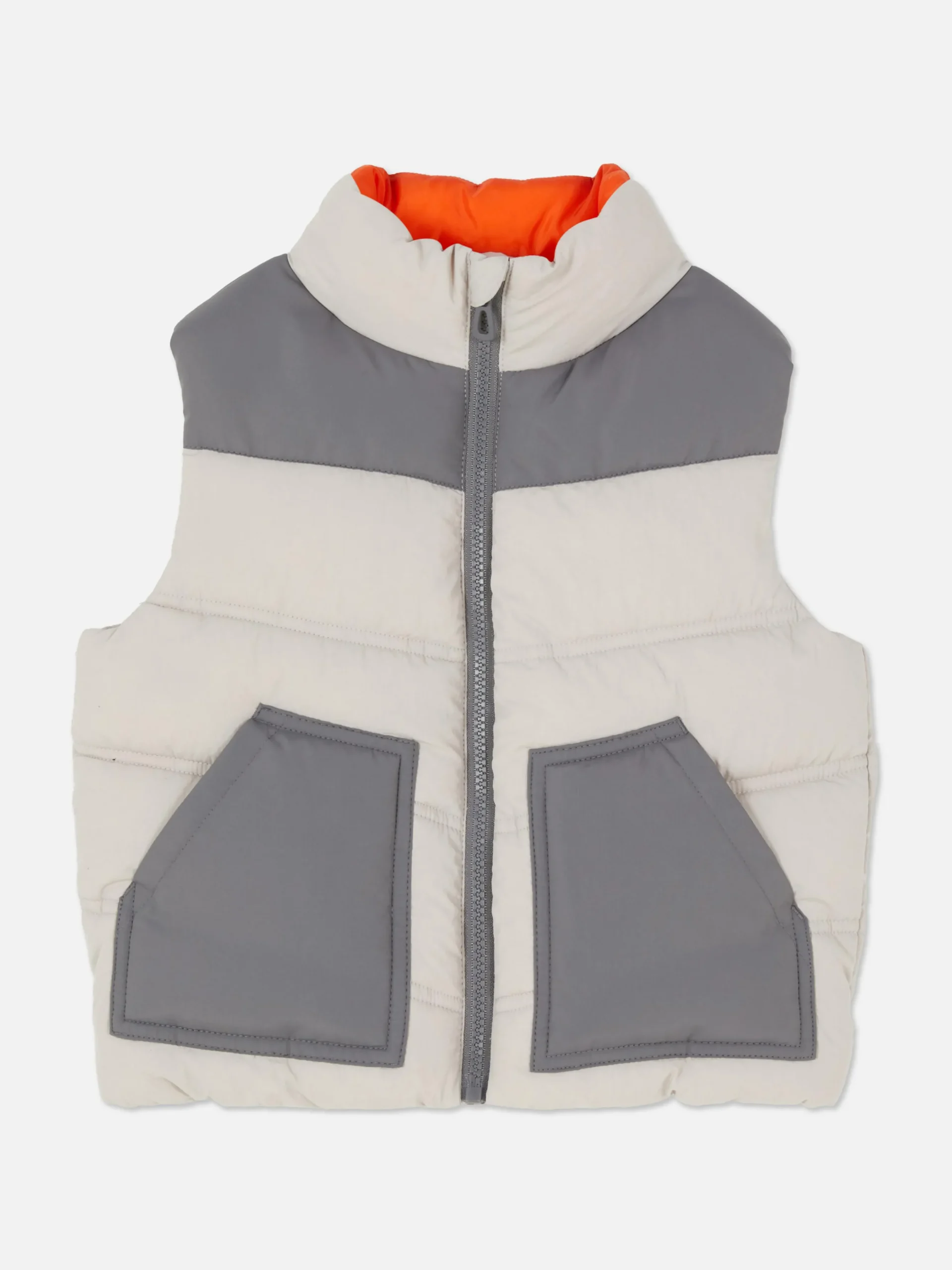 Veste Sans Manches Color Block