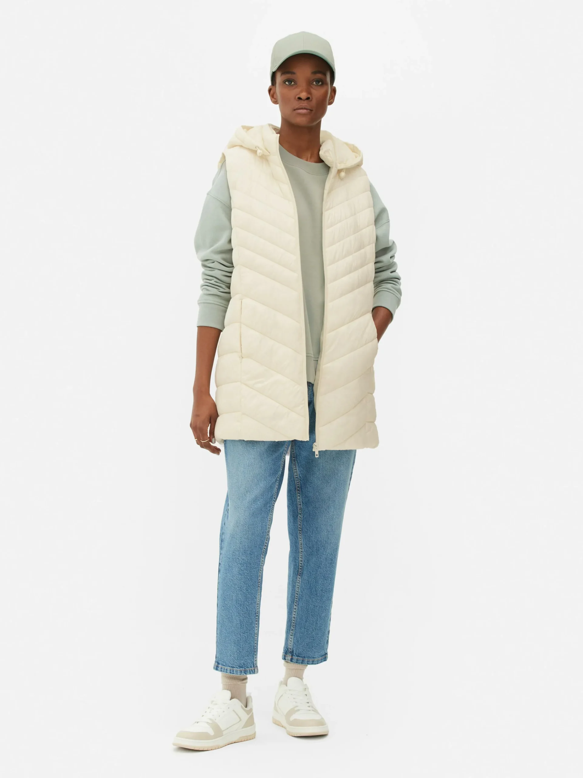 Veste Sans Manches Longue Matelassée