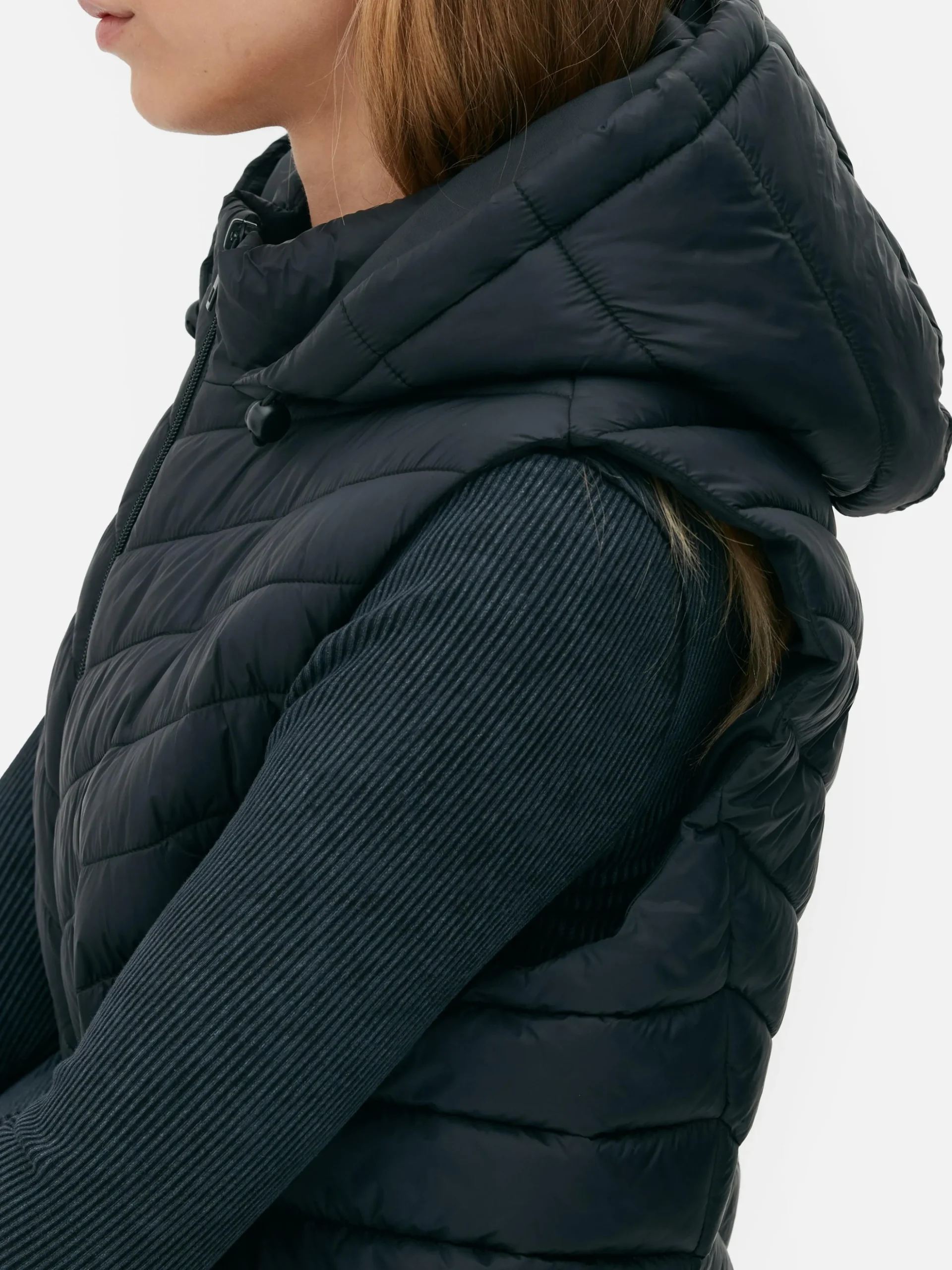Veste Sans Manches Longue Matelassée