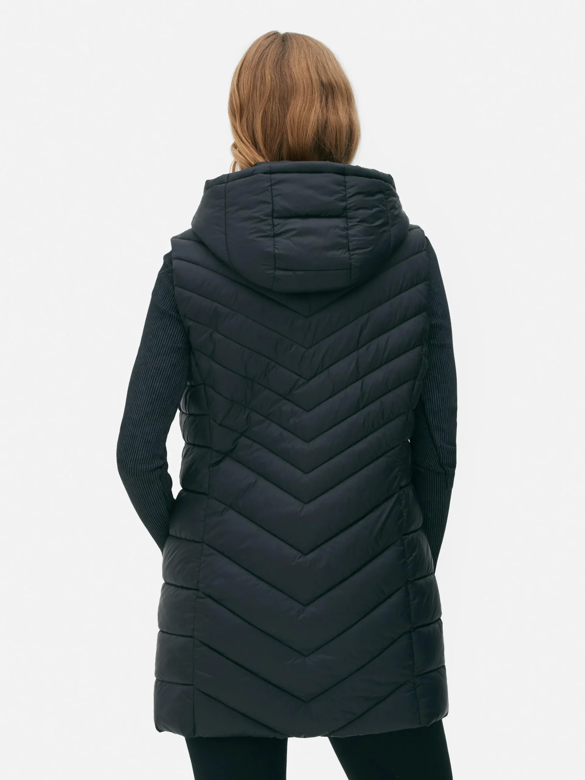 Veste Sans Manches Longue Matelassée