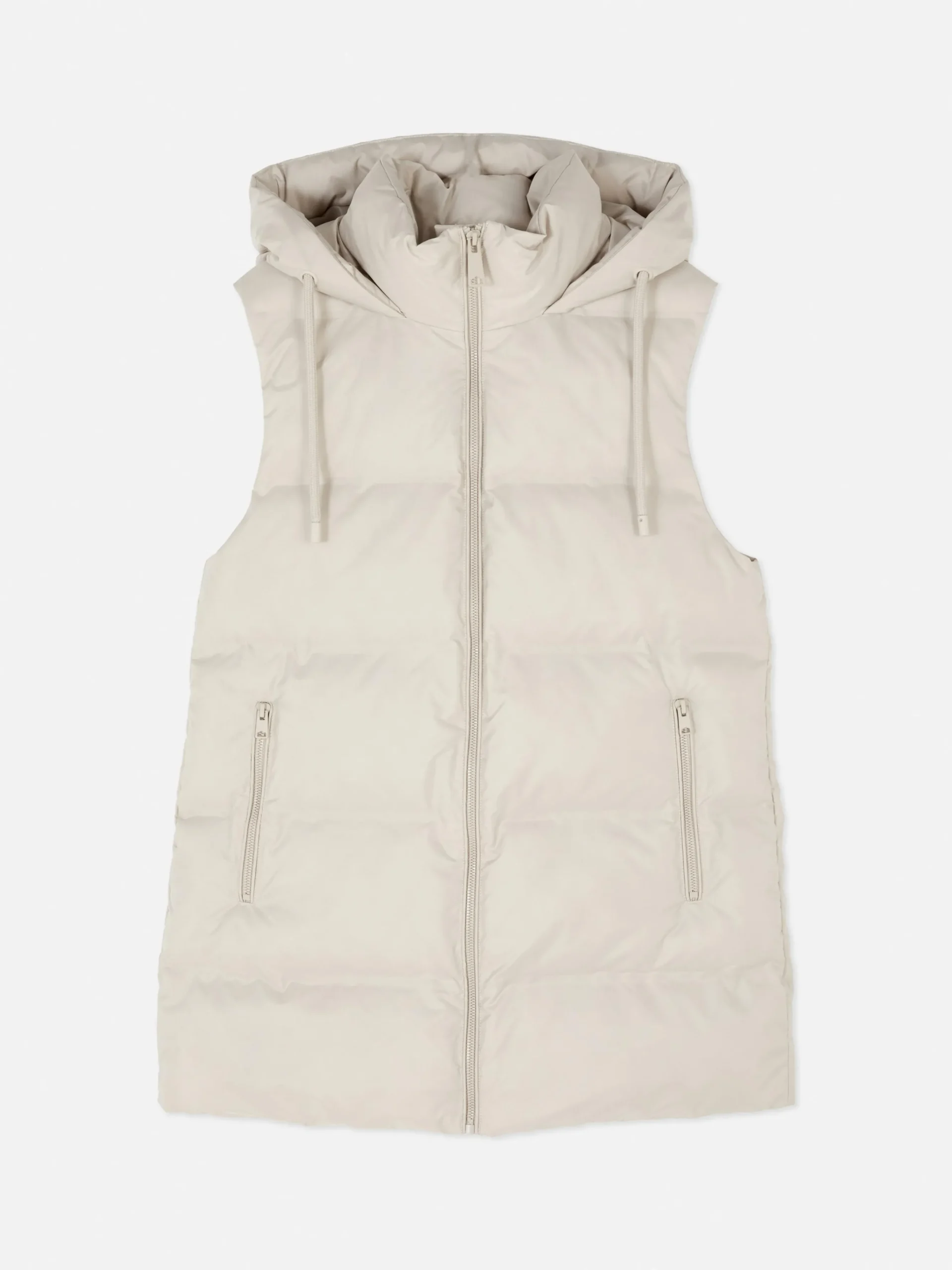 Veste Sans Manches Matelassée à Capuche