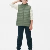 Veste Sans Manches Rembourrée Zippée