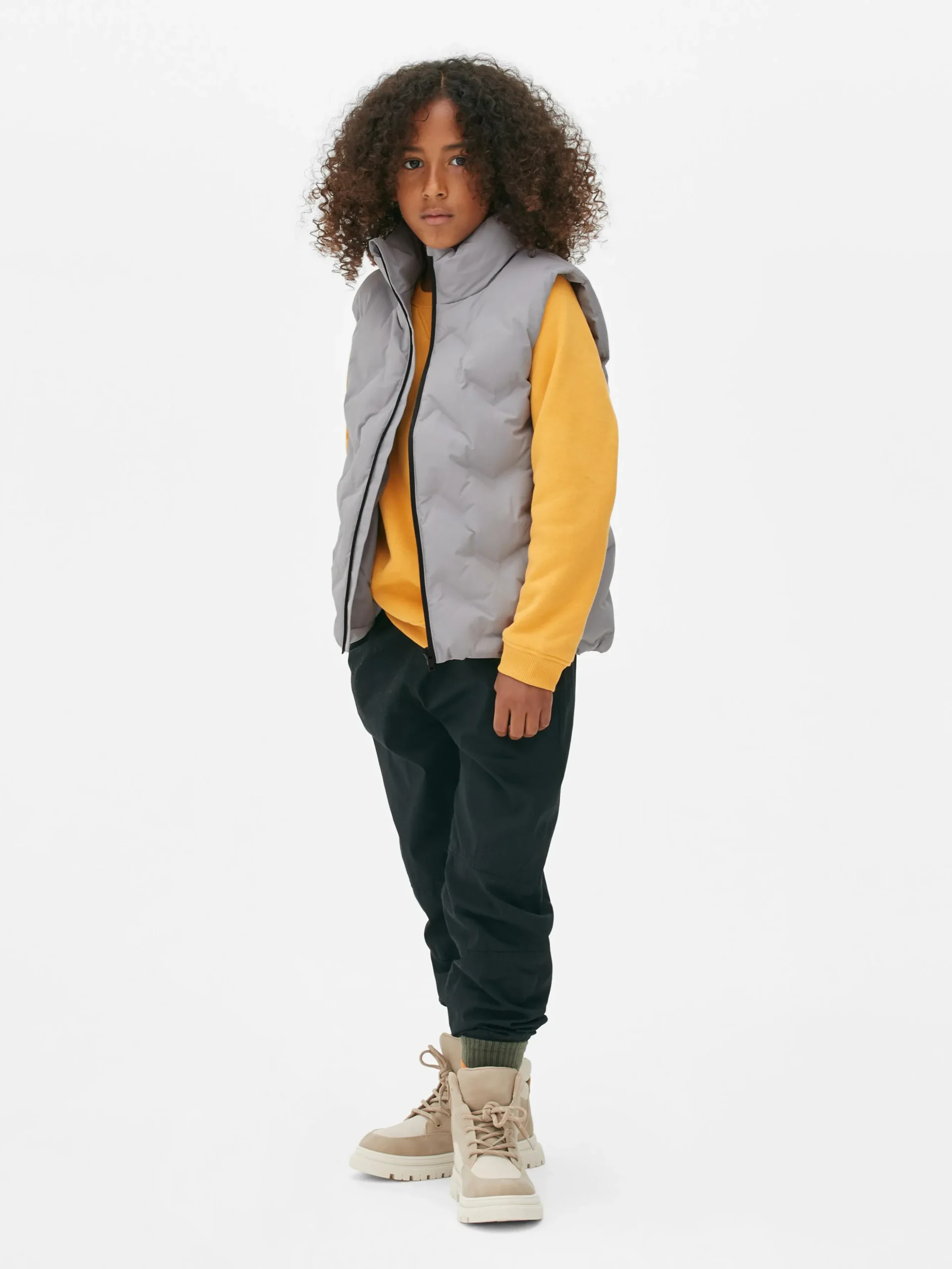 Veste Sans Manches Rembourrée Zippée