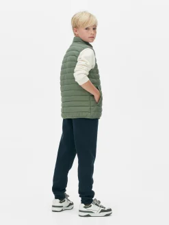 Veste Sans Manches Rembourrée Zippée