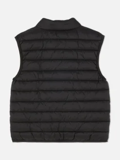 Veste Sans Manches Rembourrée Zippée