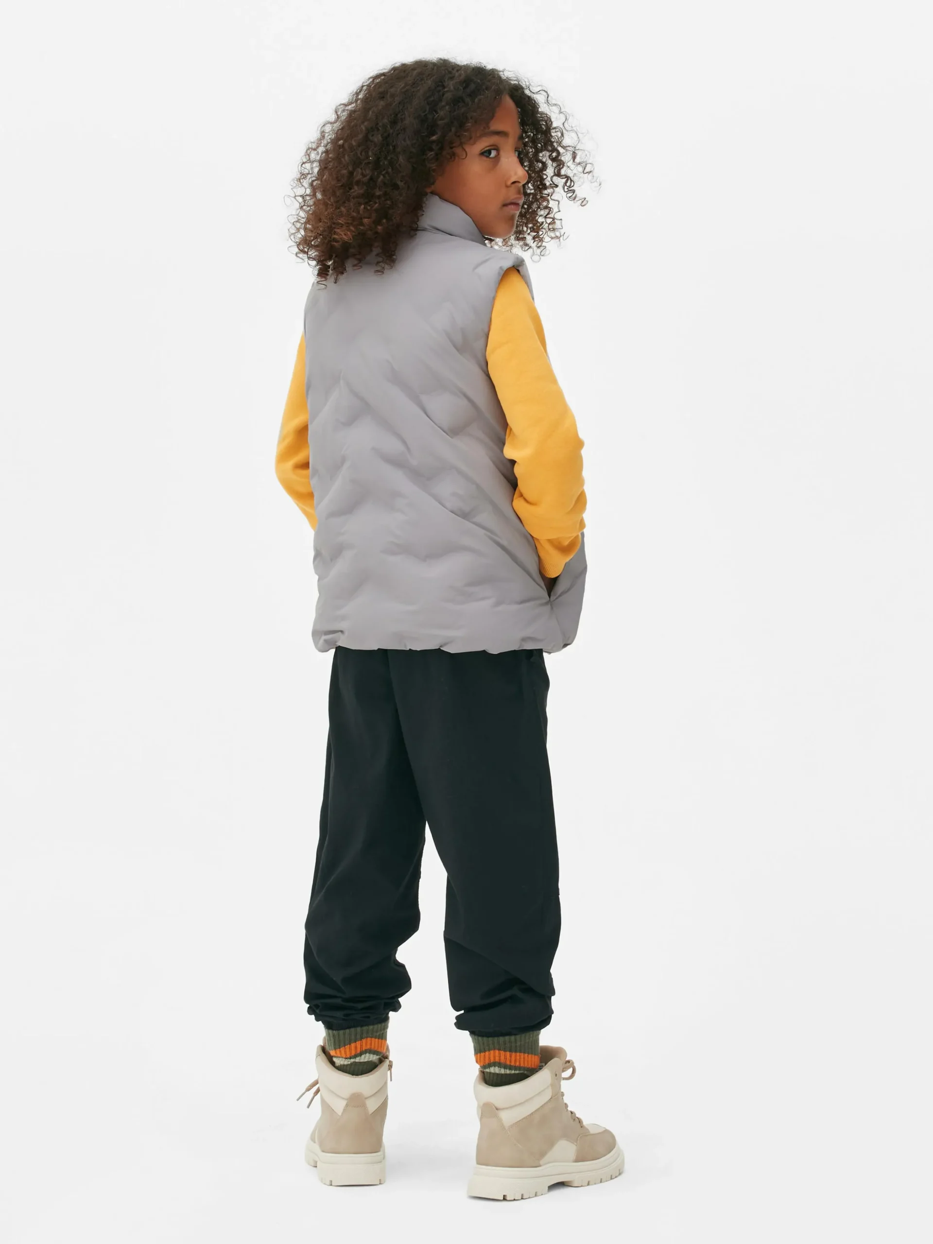 Veste Sans Manches Rembourrée Zippée