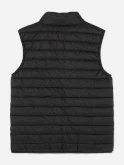 Veste Sans Manches Rembourrée Zippée