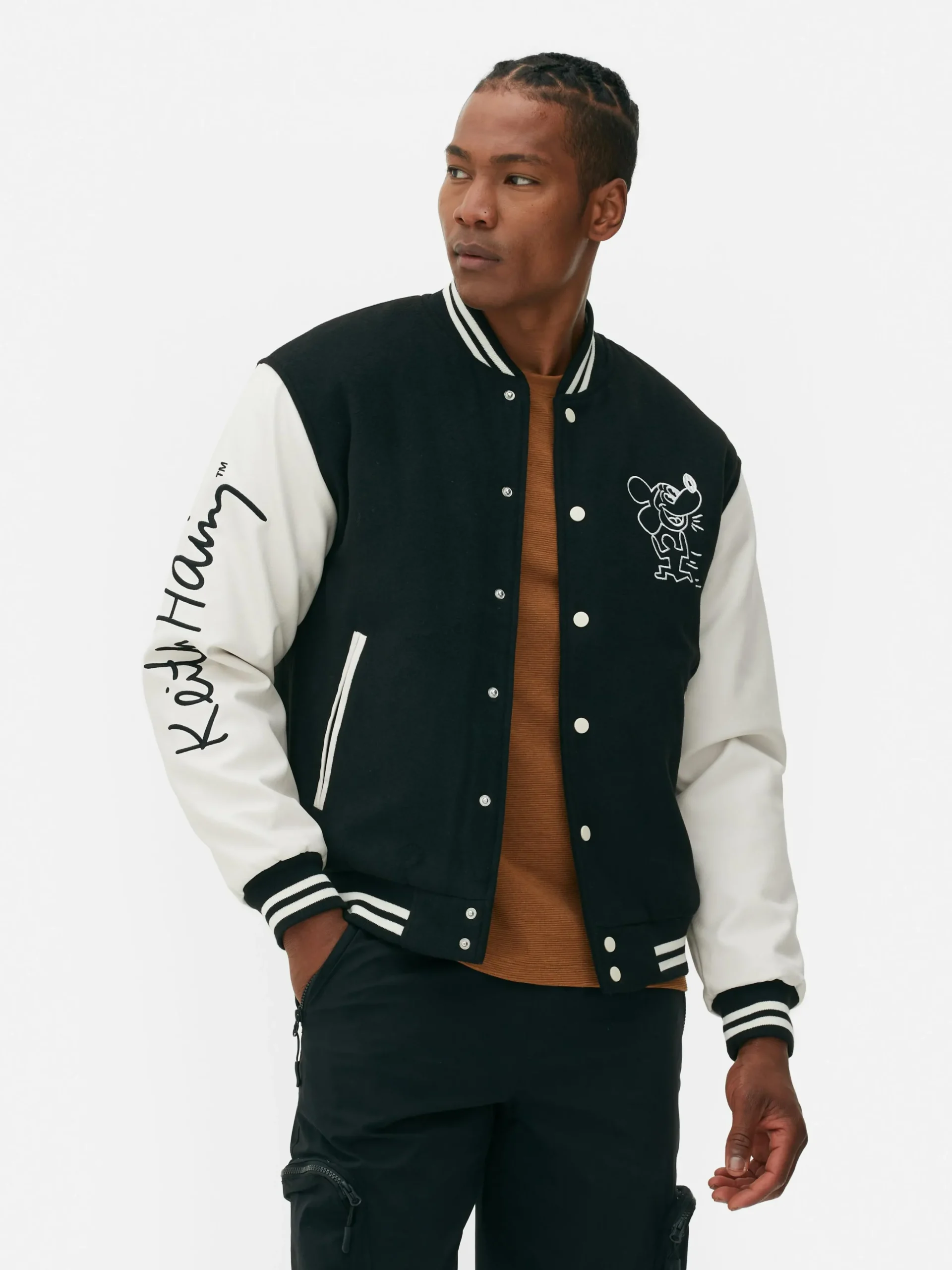 Veste Universitaire Disney Mickey Mouse X Keith Haring